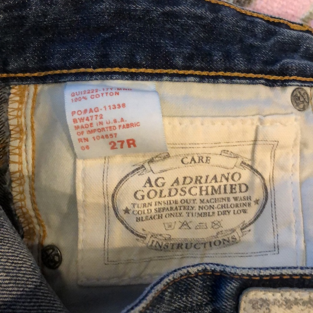 Y2K 90’s AG Mid-box skirt denim jean mini skirt - Picture 15 of 15